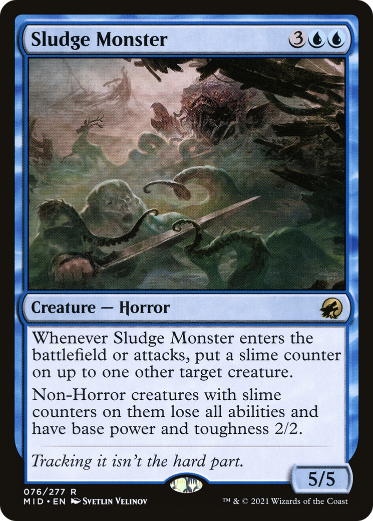 Image of Sludge Monster [Innistrad: Midnight Hunt]