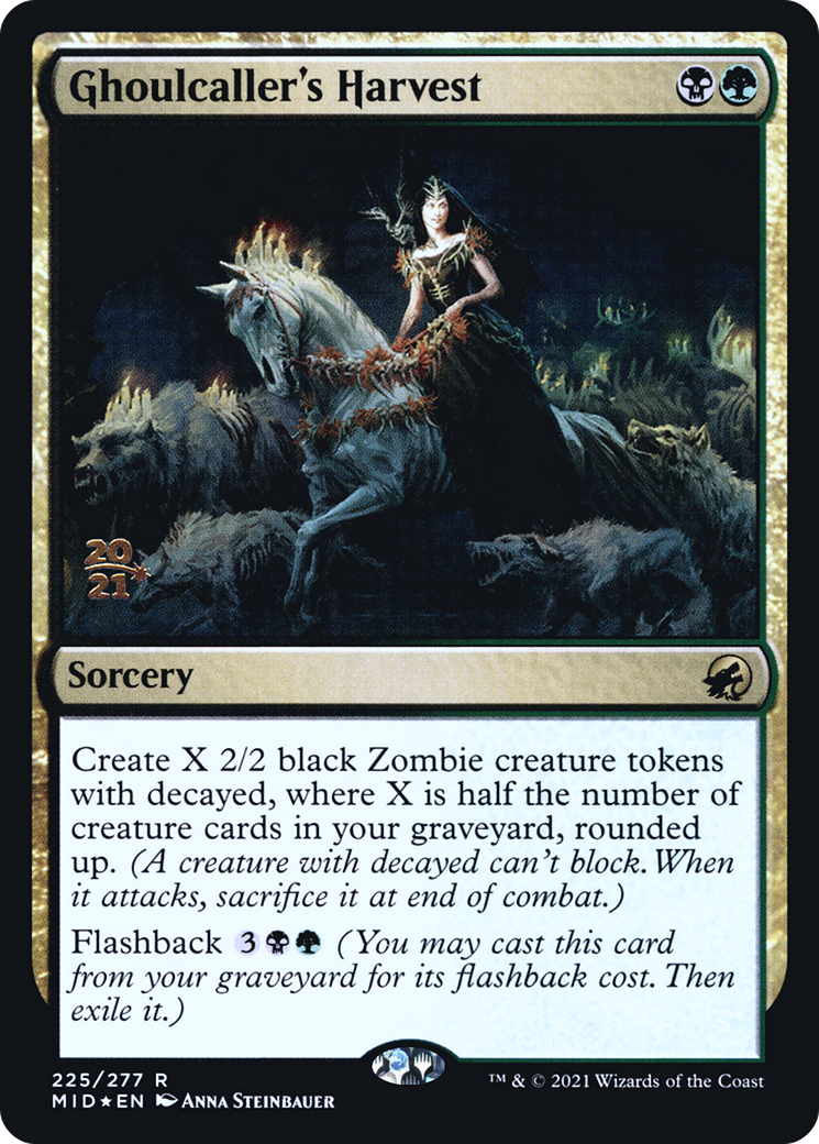 Image of Ghoulcaller's Harvest [Innistrad: Midnight Hunt Prerelease Promos]