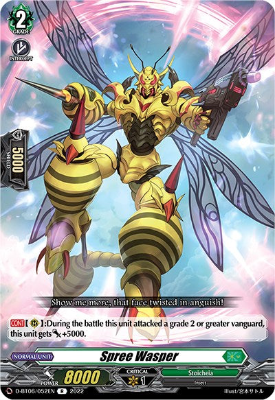 Image of Spree Wasper (D-BT06/052EN) [Blazing Dragon Reborn]