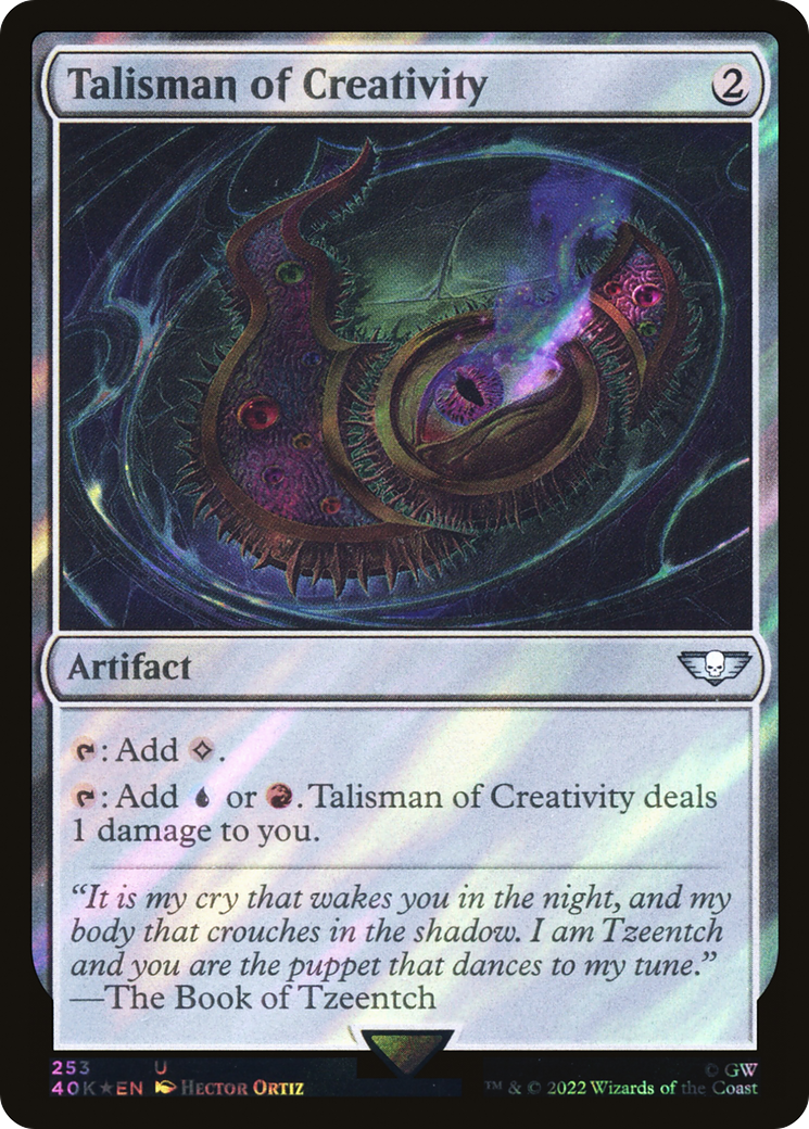 Image of Talisman of Creativity (Surge Foil) [Warhammer 40,000]