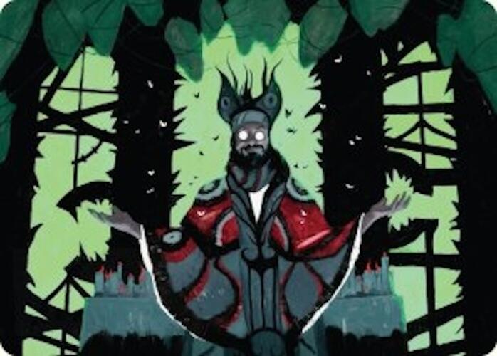 Image of Victor, Valgavoth's Seneschal Art Card (23/54) [Duskmourn: House of Horror Art Series]