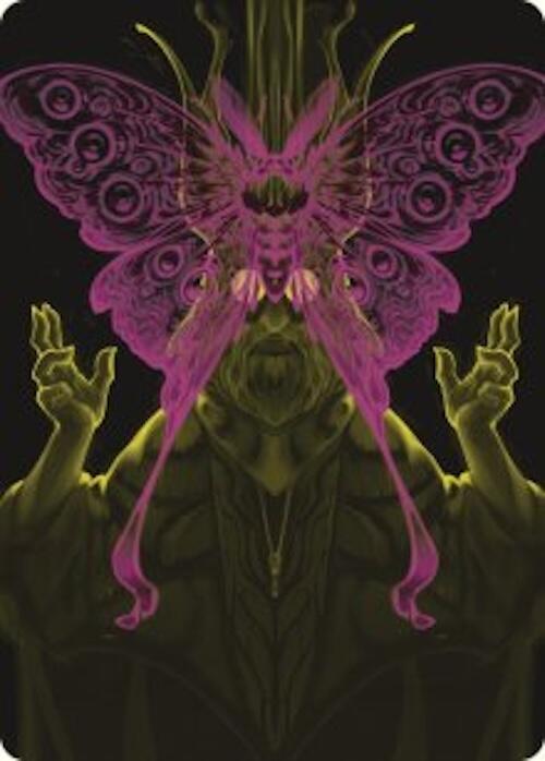 Image of Victor, Valgavoth's Seneschal Art Card (44/54) [Duskmourn: House of Horror Art Series]