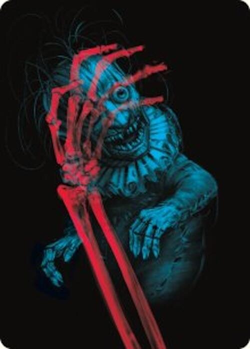 Image of Marvin, Murderous Mimic Art Card [Duskmourn: House of Horror Art Series]