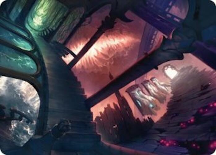Image of Terramorphic Expanse Art Card [Duskmourn: House of Horror Art Series]