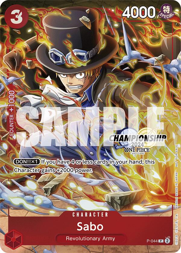 Image of Sabo (CS 2024 Event Pack Finalist) [One Piece Promotion Cards]