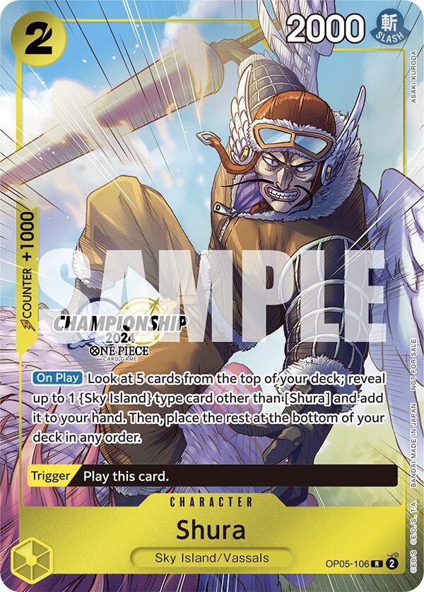 Image of Shura (CS 2024 Celebration Pack) [One Piece Promotion Cards]