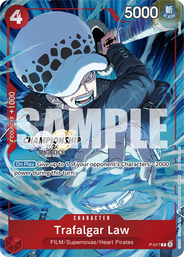 Image of Trafalgar Law (CS 2024 Celebration Pack) [One Piece Promotion Cards]