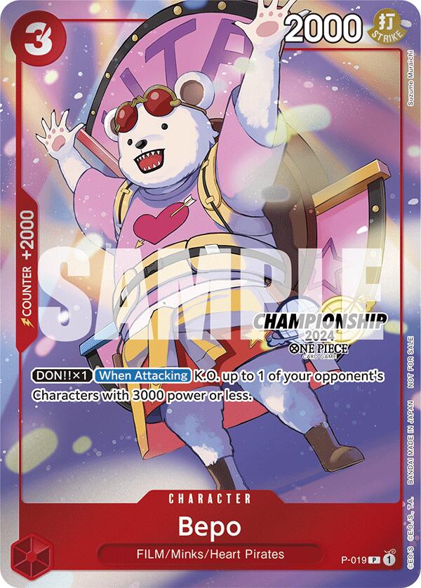 Image of Bepo (CS 2024 Celebration Pack) [One Piece Promotion Cards]