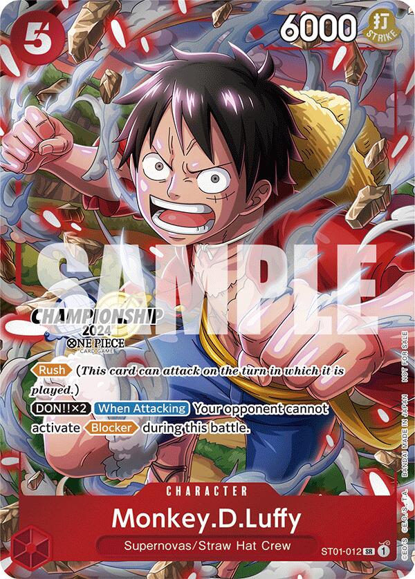 Image of Monkey.D.Luffy (CS 2024 Celebration Pack) [One Piece Promotion Cards]
