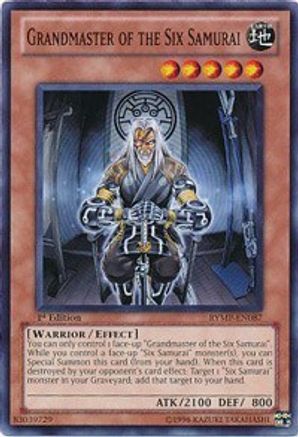 Image of Grandmaster of the Six Samurai [RYMP-EN087] Common