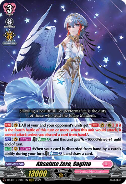 Image of Absolute Zero, Sagitta (DZ-LBT01/001EN) [Lyrical Monasterio Sparkling Stars!]