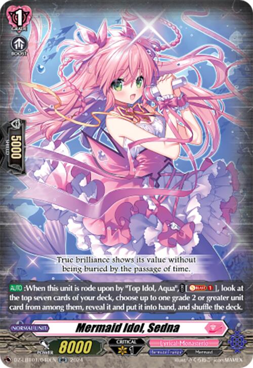 Image of Mermaid Idol, Sedna (DZ-LBT01/040EN) [Lyrical Monasterio Sparkling Stars!]