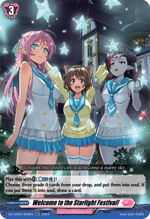 Image of Welcome to the Starlight Festival! (DZ-LBT01/044EN) [Lyrical Monasterio Sparkling Stars!]