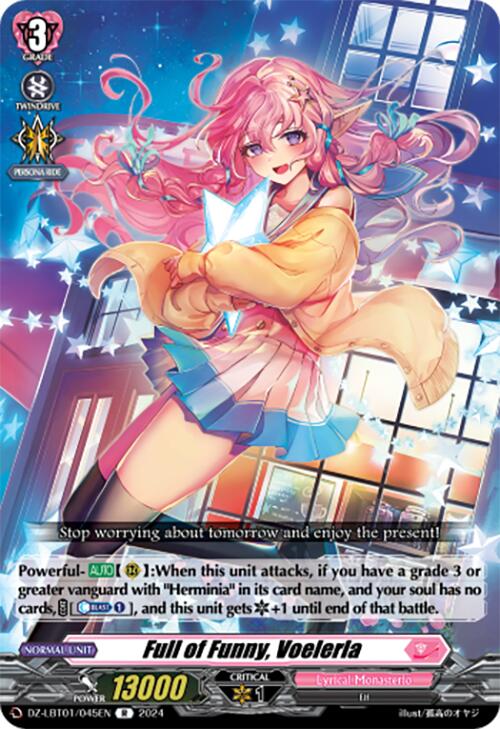 Image of Full of Funny, Voelerla (DZ-LBT01/045EN) [Lyrical Monasterio Sparkling Stars!]