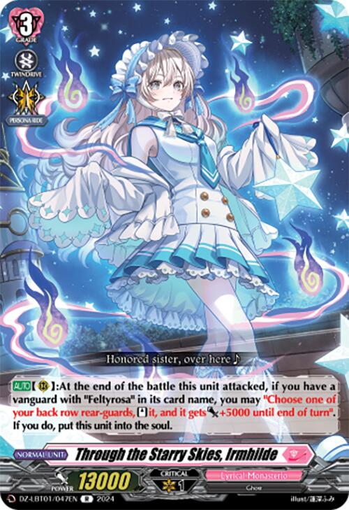 Image of Through the Starry Skies, Irmhilde (DZ-LBT01/047EN) [Lyrical Monasterio Sparkling Stars!]