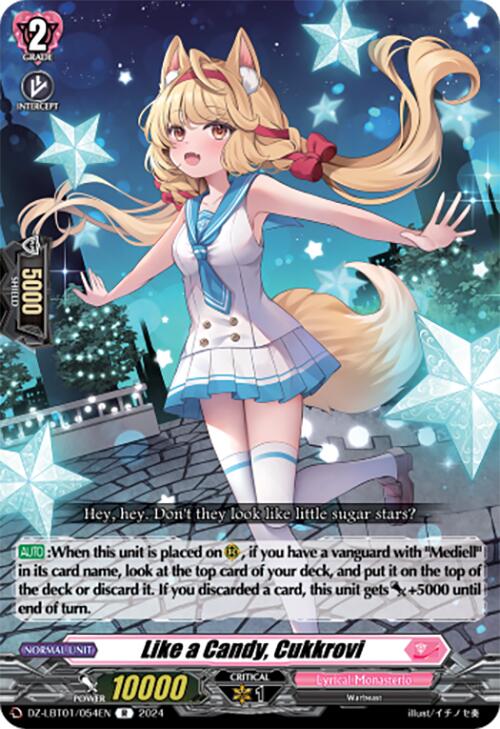 Image of Like a Candy, Cukkrovi (DZ-LBT01/054EN) [Lyrical Monasterio Sparkling Stars!]