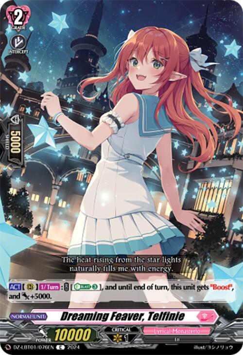 Image of Dreaming Feaver, Telfinie (DZ-LBT01/076EN) [Lyrical Monasterio Sparkling Stars!]