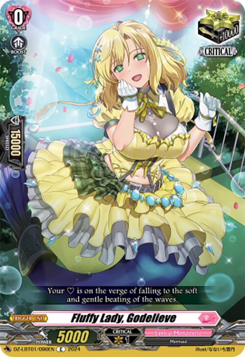 Image of Fluffy Lady, Godelieve (DZ-LBT01/090EN) [Lyrical Monasterio Sparkling Stars!]
