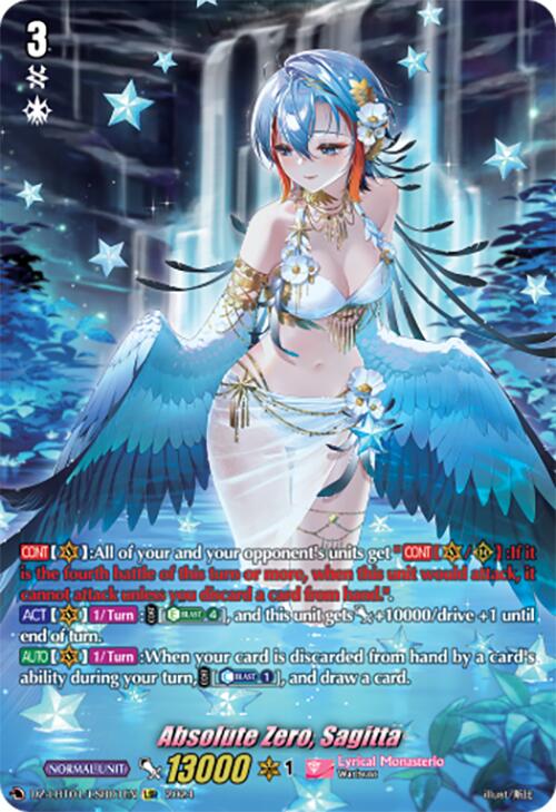 Image of Absolute Zero, Sagitta (DZ-LBT01/LSR01EN) [Lyrical Monasterio Sparkling Stars!]