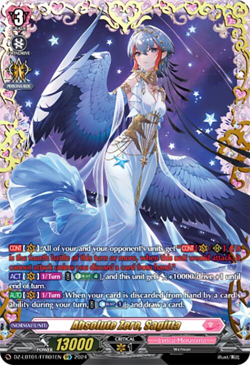 Image of Absolute Zero, Sagitta (DZ-LBT01/FFR01EN) [Lyrical Monasterio Sparkling Stars!]