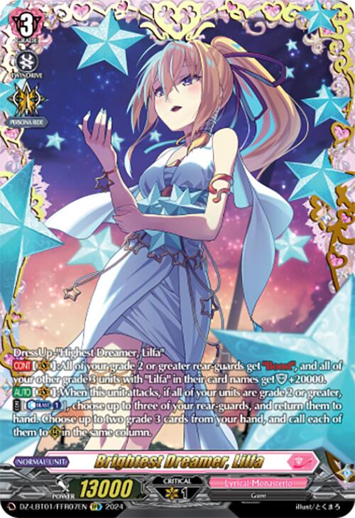 Image of Brightest Dreamer, Lilfa (DZ-LBT01/FFR07EN) [Lyrical Monasterio Sparkling Stars!]