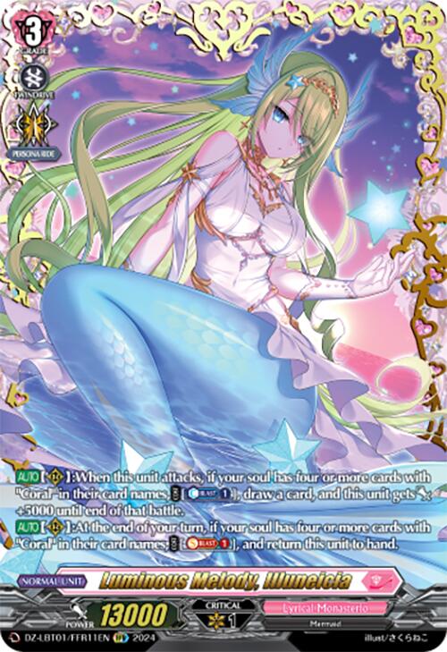 Image of Luminous Melody, Illuneicia (DZ-LBT01/FFR11EN) [Lyrical Monasterio Sparkling Stars!]