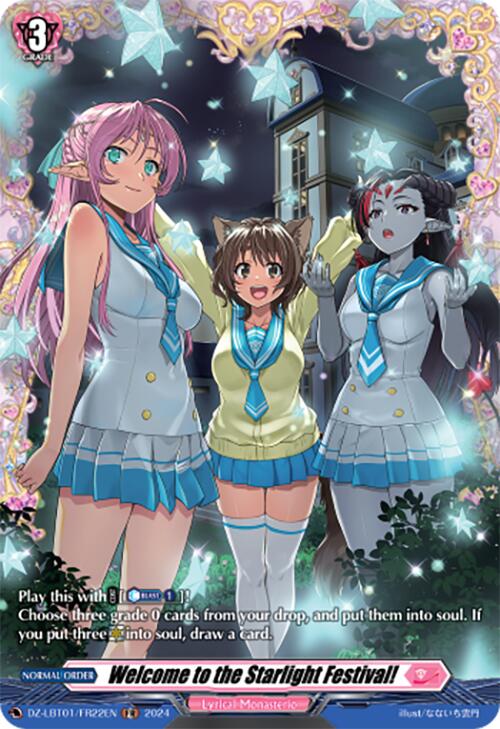 Image of Welcome to the Starlight Festival! (DZ-LBT01/FR22EN) [Lyrical Monasterio Sparkling Stars!]