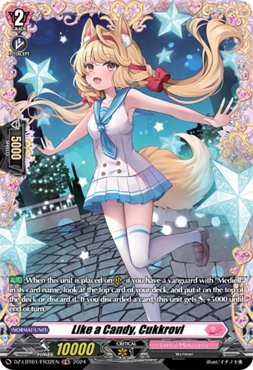Image of Like a Candy, Cukkrovi (DZ-LBT01/FR32EN) [Lyrical Monasterio Sparkling Stars!]