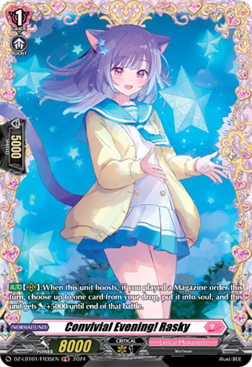 Image of Convivial Evening! Rasky (DZ-LBT01/FR35EN) [Lyrical Monasterio Sparkling Stars!]