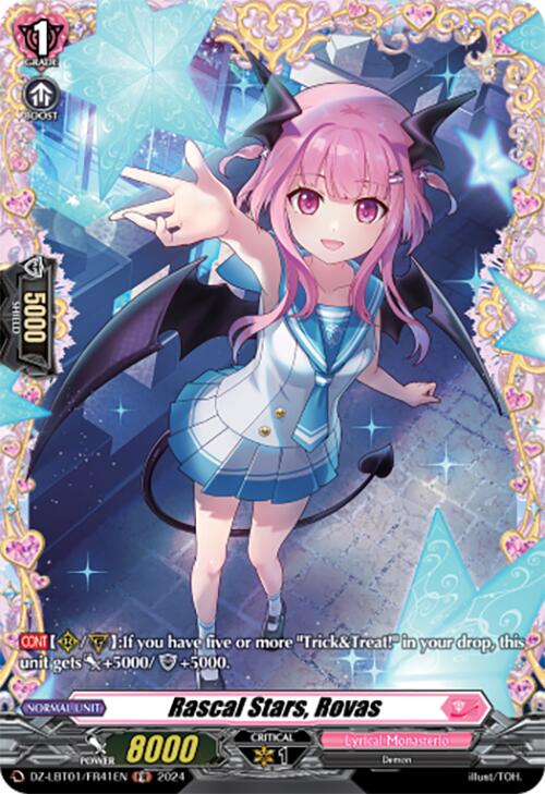 Image of Rascal Stars, Rovas (DZ-LBT01/FR41EN) [Lyrical Monasterio Sparkling Stars!]