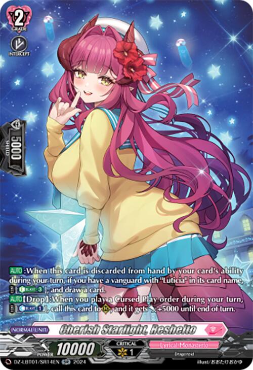 Image of Cherish Starlight, Reshelto (DZ-LBT01/SR14EN) [Lyrical Monasterio Sparkling Stars!]