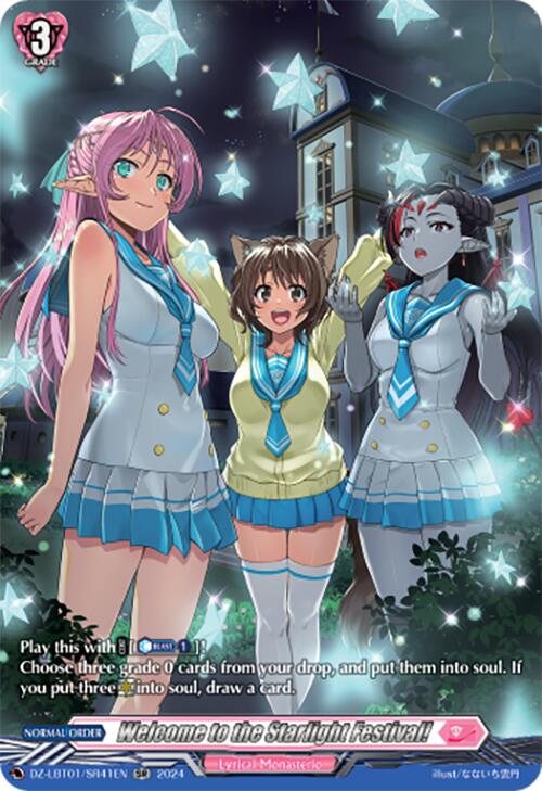 Image of Welcome to the Starlight Festival! (DZ-LBT01/SR41EN) [Lyrical Monasterio Sparkling Stars!]