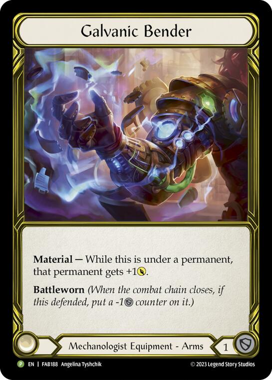 Image of Galvanic Bender [FAB188] (Promo)  Cold Foil