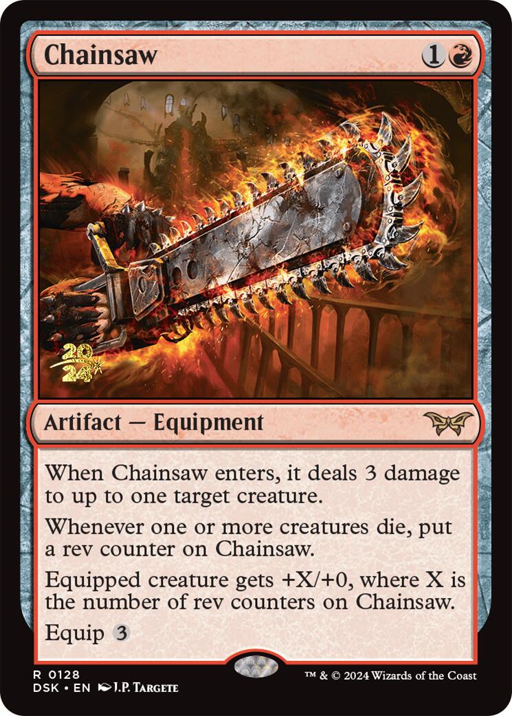 Image of Chainsaw [Duskmourn: House of Horror Prerelease Promos]