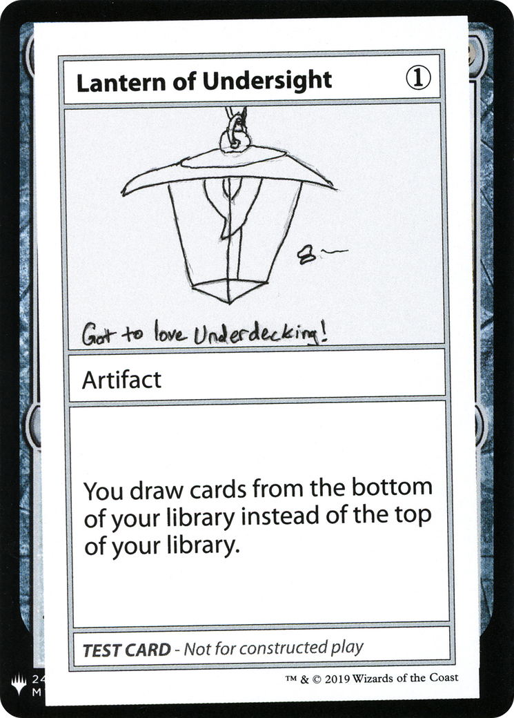 Image of Lantern of Undersight [Mystery Booster Playtest Cards]