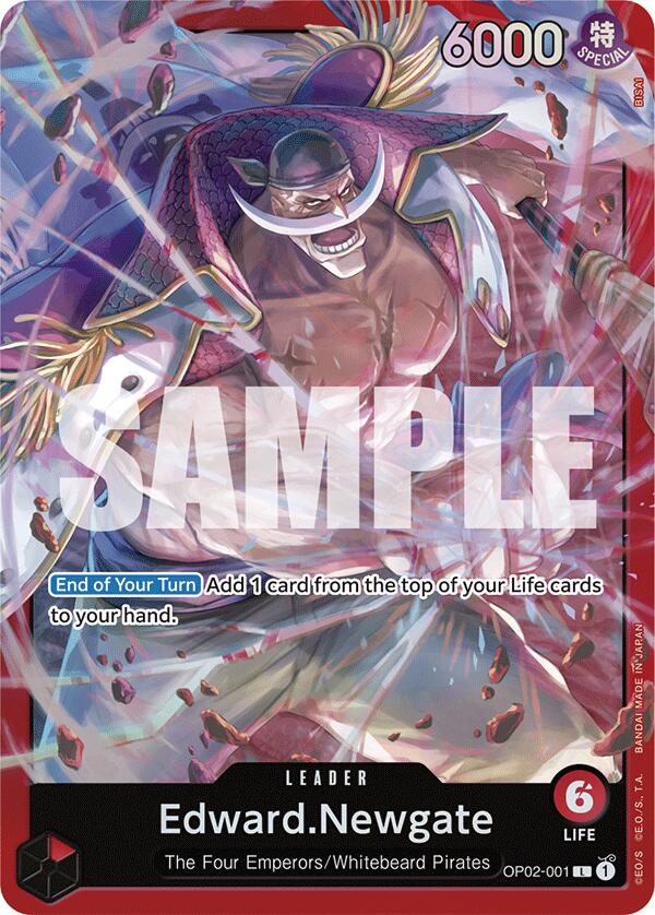 Image of Edward.Newgate [Starter Deck: Red Edward.Newgate]