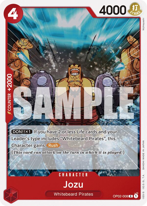 Image of Jozu [Starter Deck: Red Edward.Newgate]