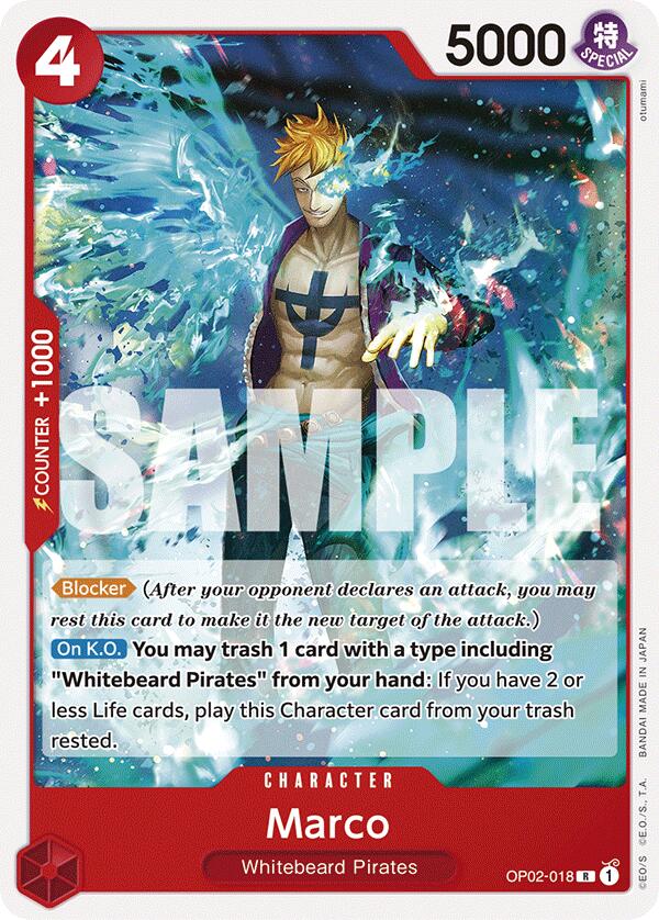 Image of Marco [Starter Deck: Red Edward.Newgate]