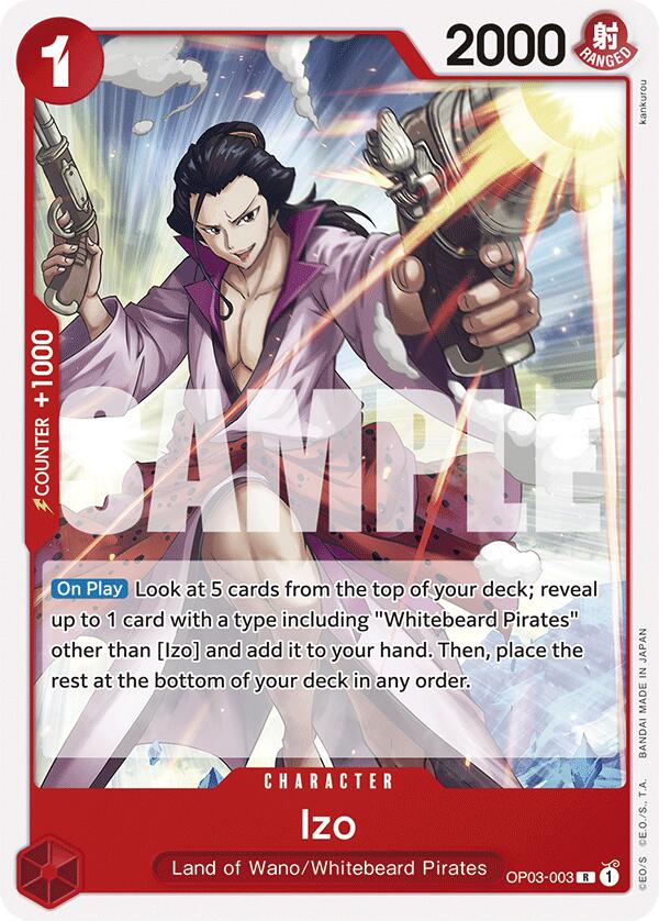 Image of Izo [Starter Deck: Red Edward.Newgate]