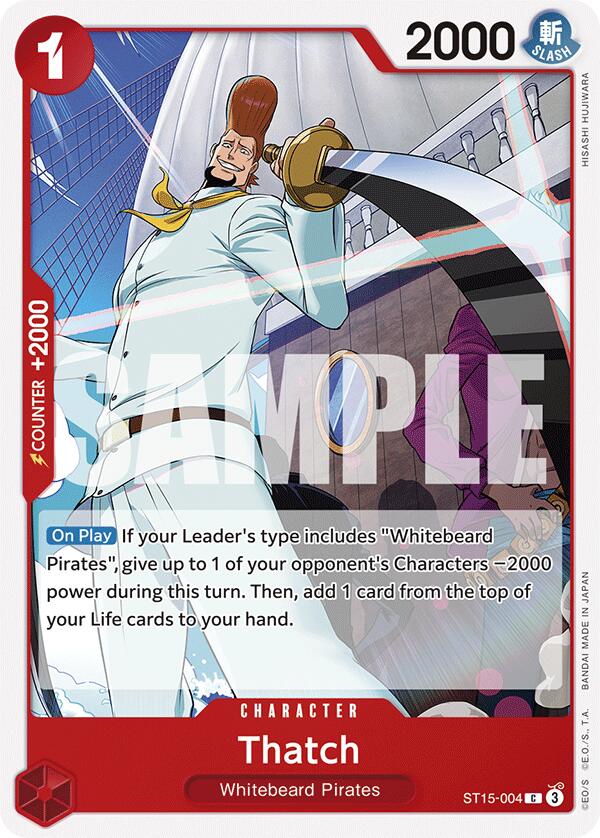 Image of Thatch [Starter Deck: Red Edward.Newgate]