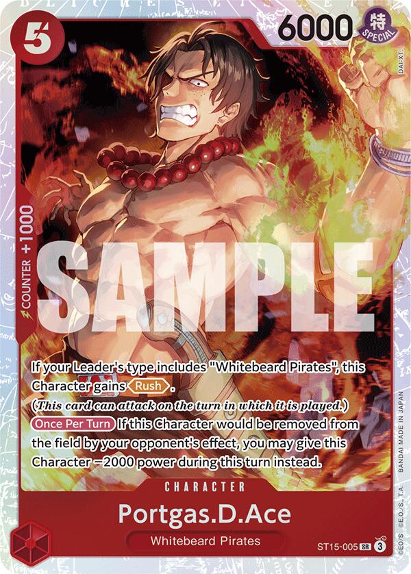 Image of Portgas.D.Ace [Starter Deck: Red Edward.Newgate]