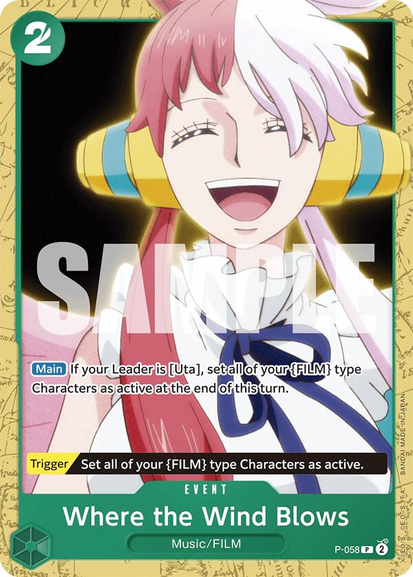 Image of Where the Wind Blows [Starter Deck: GREEN Uta]