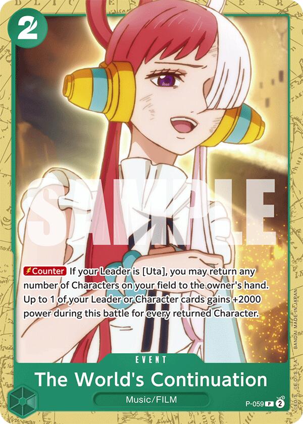 Image of The World's Continuation [Starter Deck: GREEN Uta]