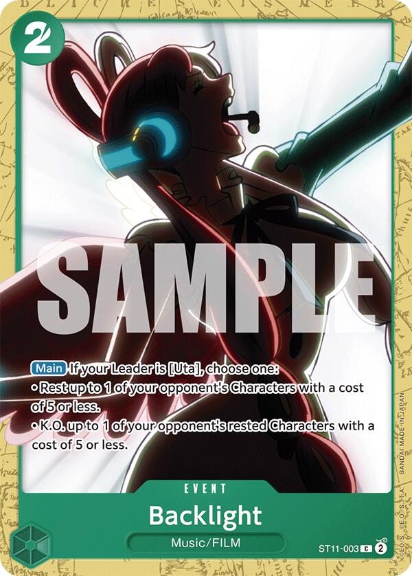Image of Backlight [Starter Deck: GREEN Uta]