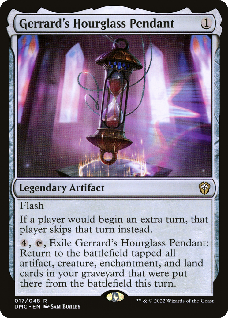 Image of Gerrard's Hourglass Pendant [Dominaria United Commander]