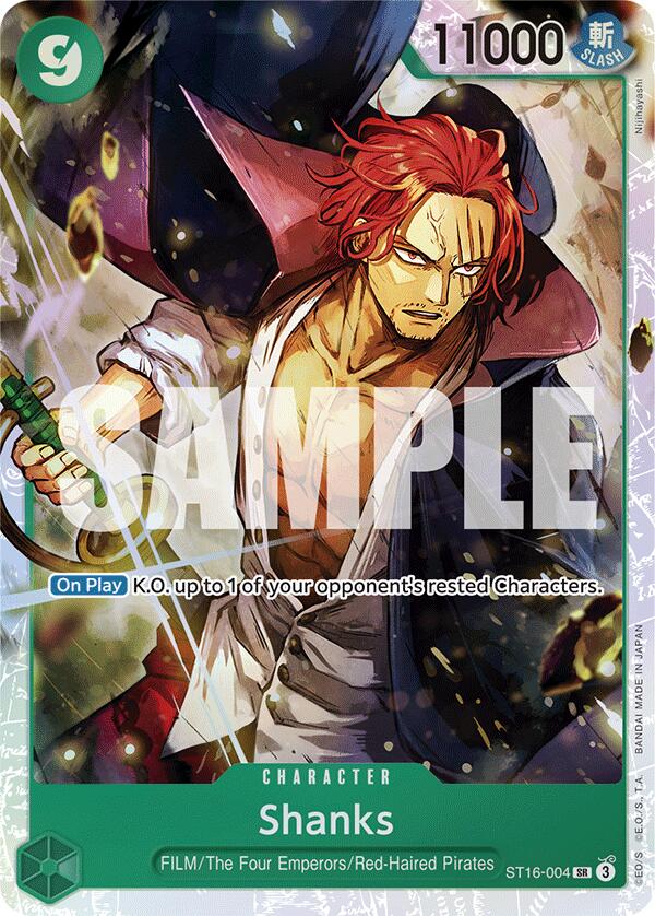 Image of Shanks [Starter Deck: GREEN Uta]
