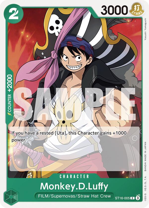 Image of Monkey.D.Luffy [Starter Deck: GREEN Uta]