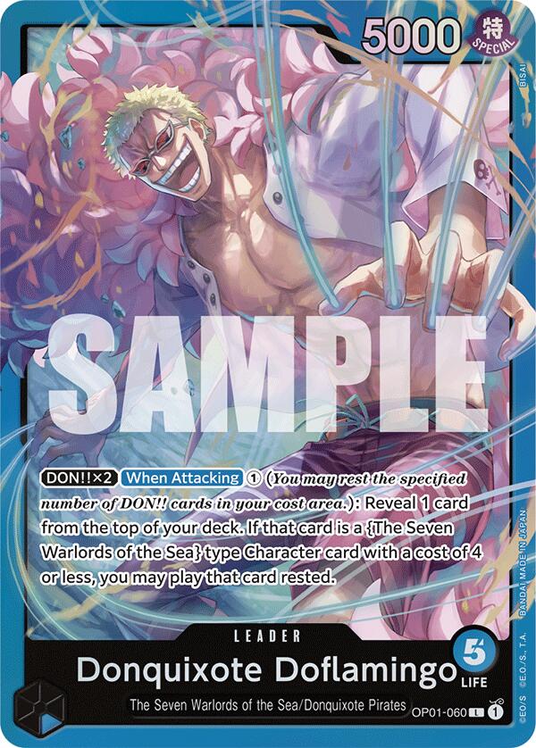Image of Donquixote Doflamingo [Starter Deck: Blue Donquixote Doflamingo]