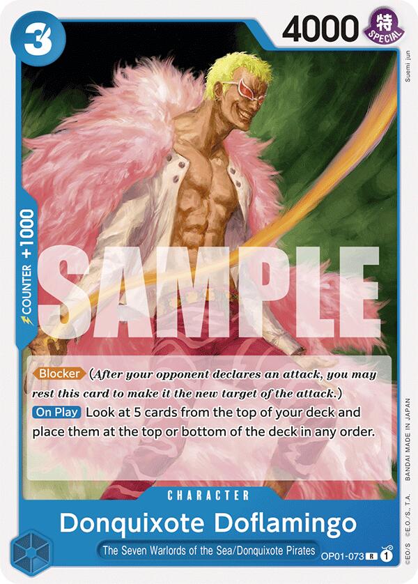 Image of Donquixote Doflamingo [Starter Deck: Blue Donquixote Doflamingo]