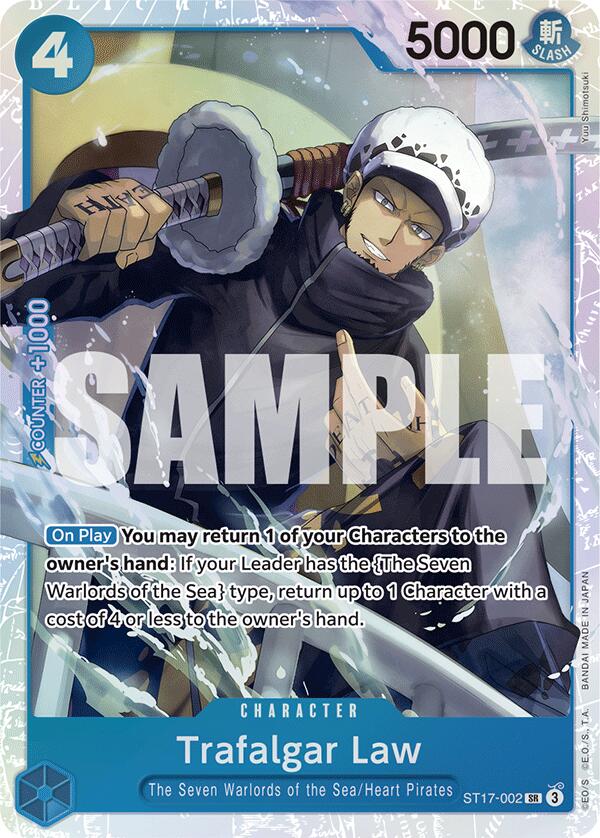 Image of Trafalgar Law [Starter Deck: Blue Donquixote Doflamingo]